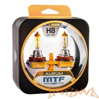  MTF Aurum H8, 12V, 35W Галогенные лампы (2шт)