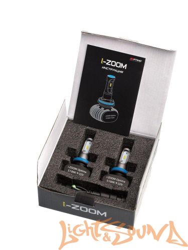 Светодиод головного света Optima i-Zoom H8 LED, Seoul-CSP, White, 9-32V (2шт)