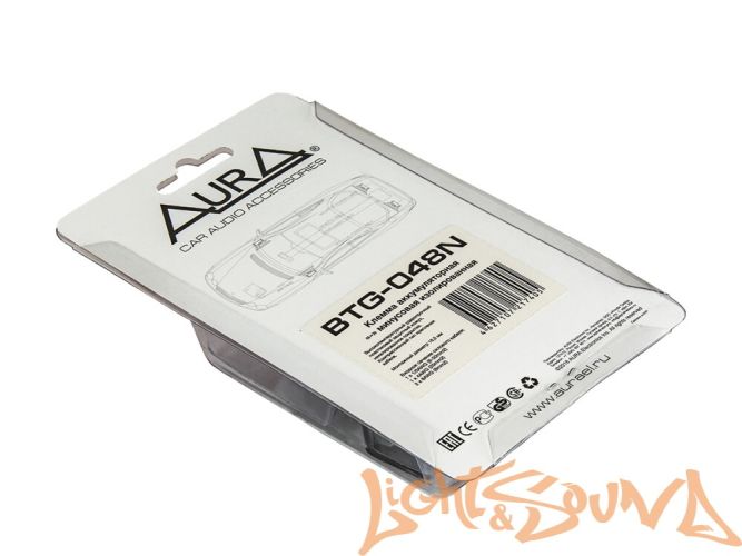 Клемма аккумуляторная Aura BTG-048N, 1х0/1Ga+1x4Ga+2x8Ga вход, -