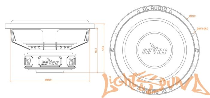 Сабвуфер DL Audio Raven 12