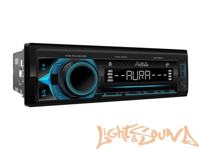 Aura AMH-550PS USB-ресивер, 4x51w, USB FM/AUX/BT, 3 RCA, VA дисплей, RGA подсветка