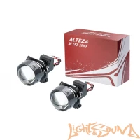 Бидиодная линза Optima ALTEZA Double Vision, 24V, под бленду 3.0, цвет белый, 1шт