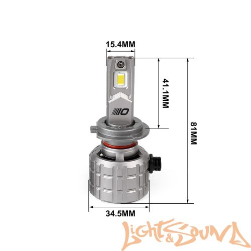 Optima Premium LED ПРОСПЕКТ H7, 80W, 12-24V, 5000K, 8000Lm (2шт)