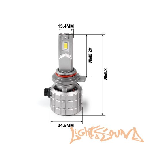 Optima Premium LED ПРОСПЕКТ HIR2 (9012), 80W, 12-24V, 5000K, 8000Lm (2шт)