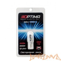  Optima MINI W5W (T10), CAN, CREE XB-D*6, 5500K, 12V, 1 шт