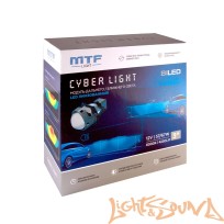  Бидиодная линза MTF light Bi-LED Cyber Light 12V ближ/дальний 57/67Вт, 3", 6000K, 1шт