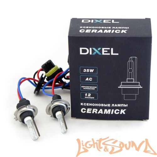 Ксеноновая лампа Dixel UXV CERAMIC +30% H7 4300К AC, 1шт