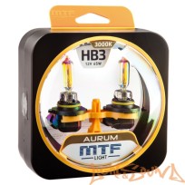  MTF Aurum HB3, 12V, 65W Галогенные лампы (2шт)