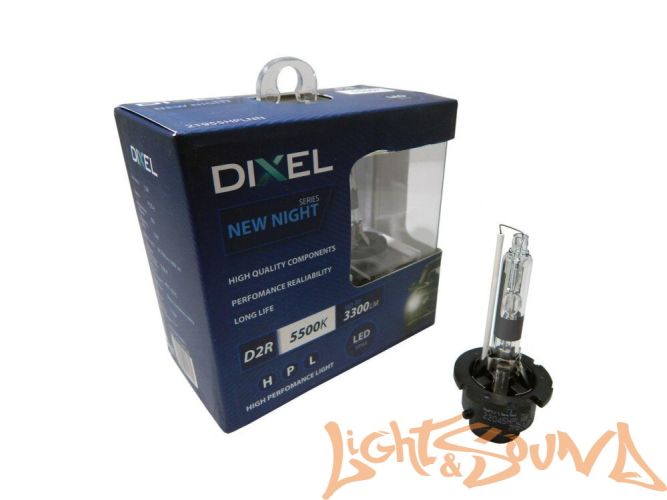 Ксеноновая лампа Dixel HPL NEW LIGHT D2R 5500К, 1шт