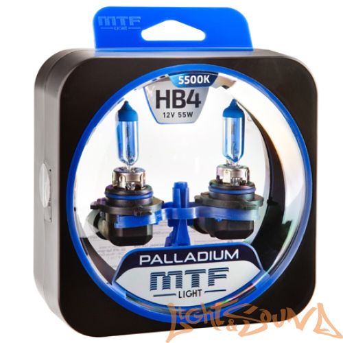 MTF Palladium HB4 9006 12V 55W Галогенные лампы (2шт)