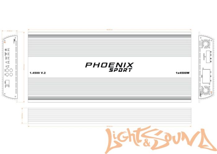 DL Audio Phoenix Sport 1.4500 усилитель мощности 1-канальный