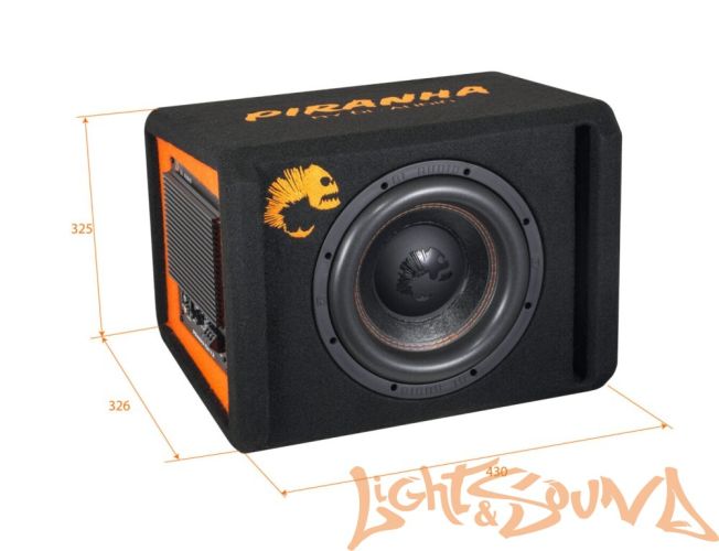 DL Audio Piranha 10A V.2 Black активный сабвуфер