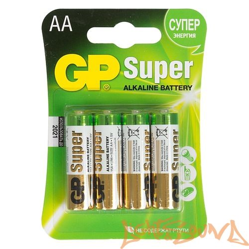 GP LR6/15A 4BL Super (40/320) AA