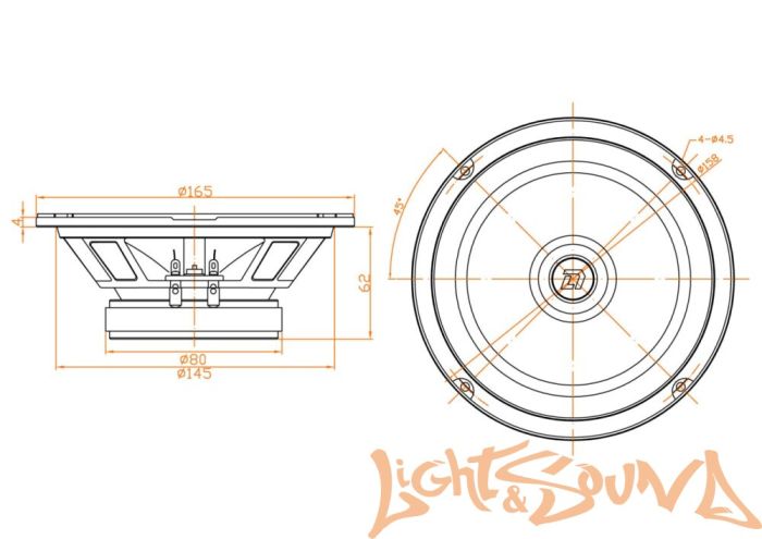 DL Audio Gryphon Lite 165 v.3 широкополосные динамики (комплект)