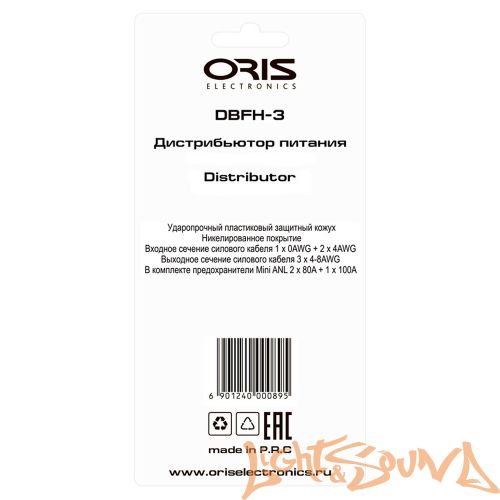 Колба предохранителя Oris Electronics DBFH-3