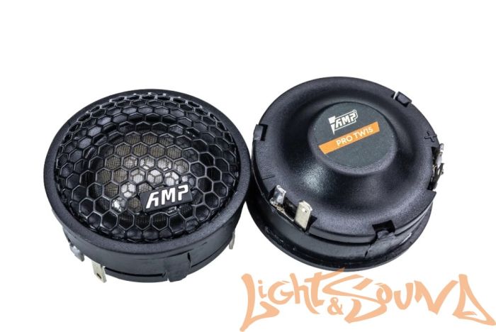 AMP PRO TW15 (50) Твитер Шелк(конденсатор смотреть комплектацию) (комплект)