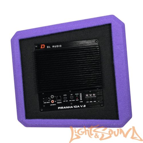 DL Audio Piranha 10A V.2 Purple активный сабвуфер