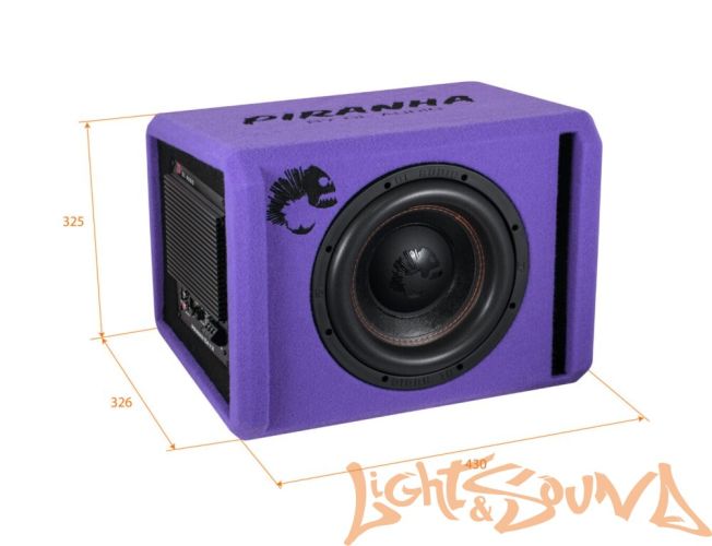 DL Audio Piranha 10A V.2 Purple активный сабвуфер