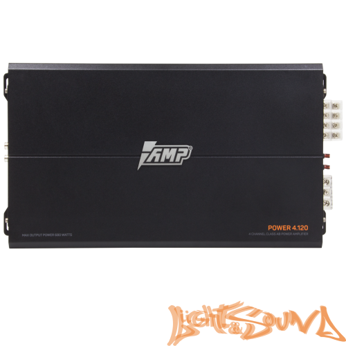 AMP POWER 4.120 Усилитель мощности 4-хканальный