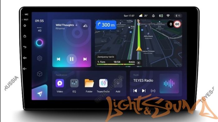 Универсальное ГУ Teyes CC3L 9" /IPS/8Core/4Gb/32Gb/DSP/Android 10