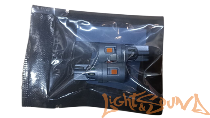 Светодиод T10-5GS5, оранжевый, 12V, 2шт