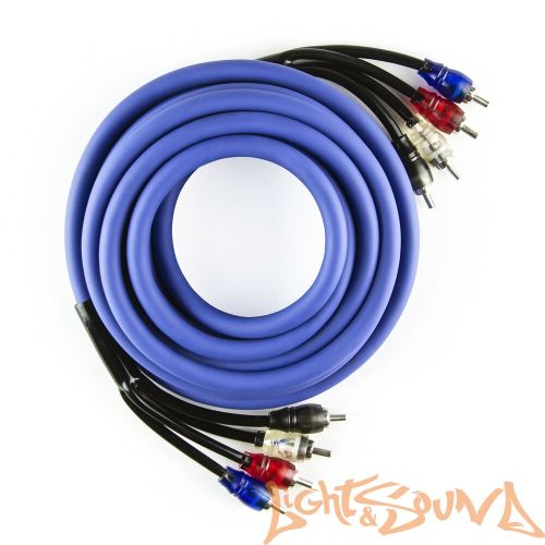 RCA (межблочный) кабель 4RCA ORIS ELECTRONICS RC-4150 5 метров