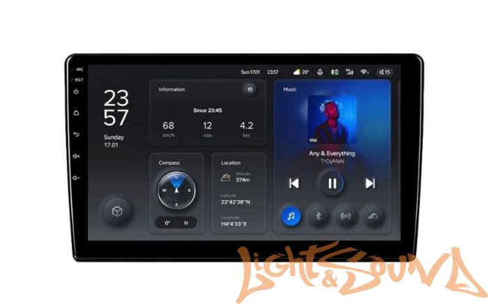 Универсальное ГУ Teyes X1 Wi-Fi 10" /IPS/4Core/2Gb/32Gb/DSP/Android