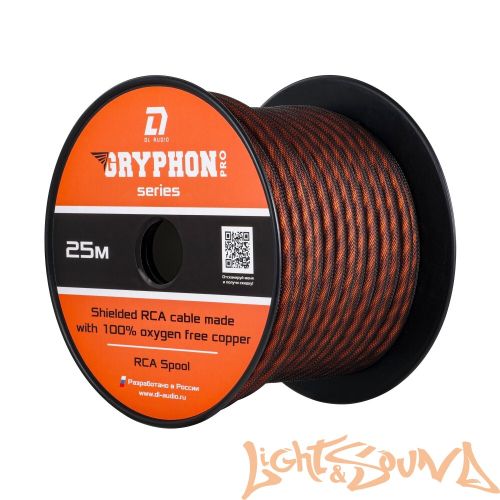 RCA (межблочный) кабель DL Audio Gryphon Pro RCA SPOOL (метражом)