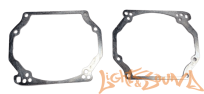 Переходная рамка для Volkswagen Passat B6 галоген/ксенон (2005-2010) для Hella 3/3R, (x19-18) 2шт