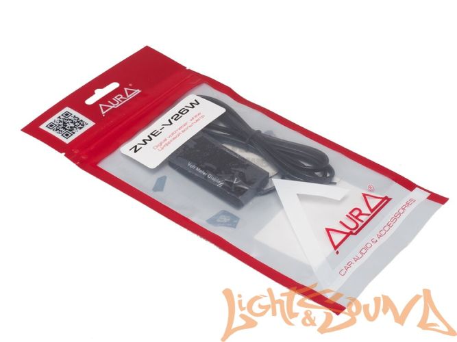 Aura ZWE-V26W Универсальный вольтметр,белый Aura ZWE-V26W Универсальный вольтметр,белый