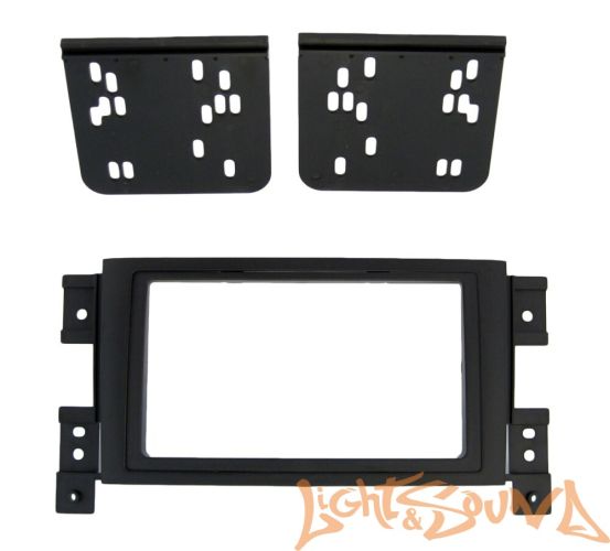 Переходная рамка для Suzuki Escudo/Grand Vitara 2006- 2 din, оригинал верх+низ Переходная рамка для Suzuki Escudo/Grand Vitara 2006- 2 din, оригинал верх+низ