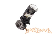 Бидиодная линза Clearlight H4 mini вентилятор, 1шт Бидиодная линза Clearlight H4 mini вентилятор, 1шт