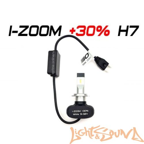 Светодиод головного света Optima i-Zoom H7 LED +30%, Seoul-CSP, White, 9-32V (2шт) Светодиод головного света Optima i-Zoom H7 LED +30%, Seoul-CSP, White, 9-32V (2шт)