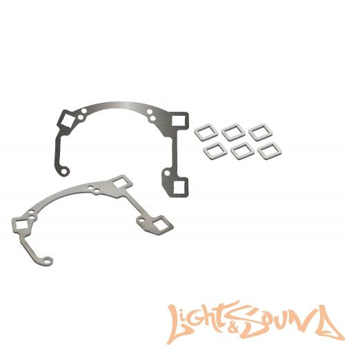 Переходная рамка для Hyundai IX35 (2009-2015) для Hella 3\3R\Optima Magnum 3.3", 2шт Переходная рамка для Hyundai IX35 (2009-2015) для Hella 3\3R\Optima Magnum 3.3", 2шт