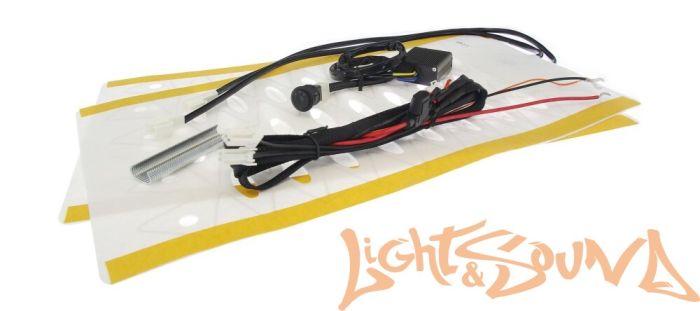 Комлект подогрева одного сидения с круглой кнопкой ZG1 тип2 Комлект подогрева одного сидения с круглой кнопкой ZG1 тип2