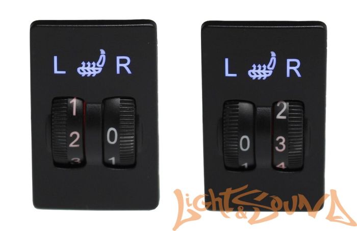 Комлект подогрева двух сидений со сдвоенной кнопкой ZG5 Комлект подогрева двух сидений со сдвоенной кнопкой ZG5