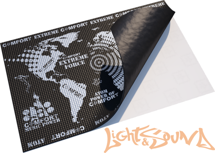 Виброизоляция Comfort mat Extreme Pro (50х70см, в уп.5л) Виброизоляция Comfort mat Extreme Pro (50х70см, в уп.5л)