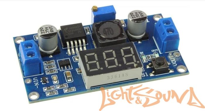 Регулируемый стабилизатор LM2596S HW-319-V6.0 Регулируемый стабилизатор LM2596S HW-319-V6.0