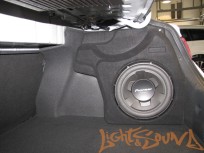 Корпус для сабвуфера Стелс Hyundai Solaris 2 10"  Корпус для сабвуфера Стелс Hyundai Solaris 2 10"