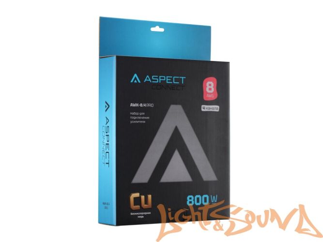 Aspect AWK-8.4 PRO Набор для подключения усилителя Aspect AWK-8.4 PRO Набор для подключения усилителя