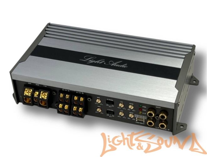 Light Audio LA-A4.80 усилитель мощности 4-хканальный Light Audio LA-A4.80 усилитель мощности 4-хканальный