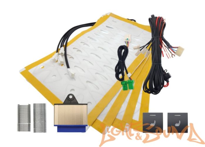 Комлект подогрева двух сидений 2 кнопки для Toyota 2018+ ZG9 Комлект подогрева двух сидений 2 кнопки для Toyota 2018+ ZG9