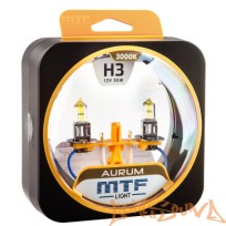 MTF Aurum H3, 12V, 55W Галогенные лампы (2шт)  MTF Aurum H3, 12V, 55W Галогенные лампы (2шт)