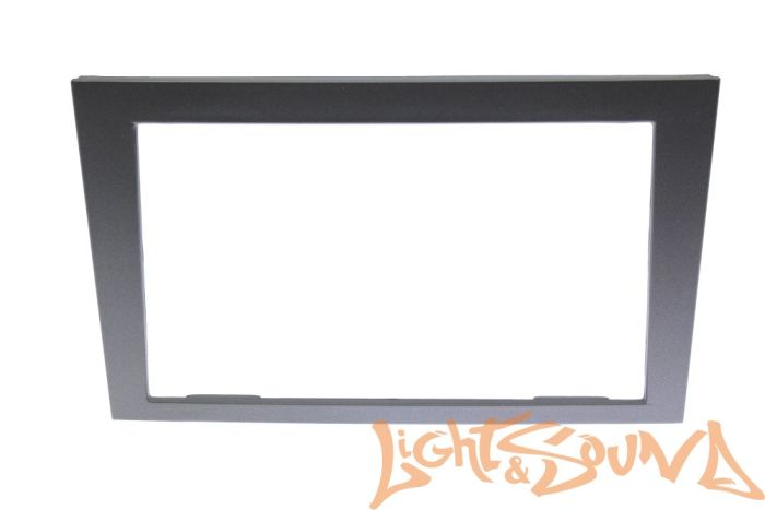 Переходная рамка для Opel Vectra C-SW 2005, Signum 2005 2 Din, серая Переходная рамка для Opel Vectra C-SW 2005, Signum 2005 2 Din, серая