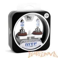MTF ARGENTUM +130% H8, 12V, 35W Галогенные лампы (2 шт)  MTF ARGENTUM +130% H8, 12V, 35W Галогенные лампы (2 шт)