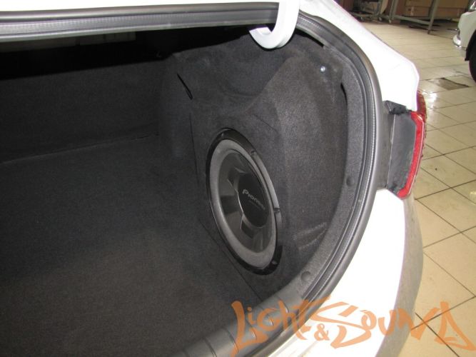 Корпус для сабвуфера Стелс Hyundai Solaris 2 12" Корпус для сабвуфера Стелс Hyundai Solaris 2 12"