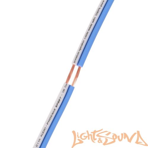 DL Audio Phoenix Sport Speaker Cable Кабель акустический 18 Ga, 100м  в катушке DL Audio Phoenix Sport Speaker Cable Кабель акустический 18 Ga, 100м  в катушке