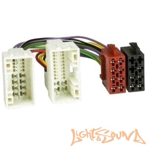 ISO-коннектор для KIA, Hyundai 2010- (без штатного USB, AUX) ISO-коннектор для KIA, Hyundai 2010- (без штатного USB, AUX)