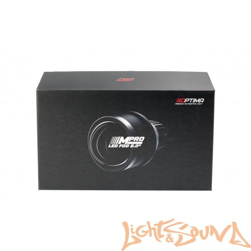 Светодиодная линза для ПТФ Optima LED FOG Lens M-PRO 2.0", 5500K, 1шт