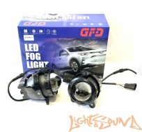  Светодиодная линза для ПТФ GFD PRA-2 Priora NIVA ближний дальний, 2шт